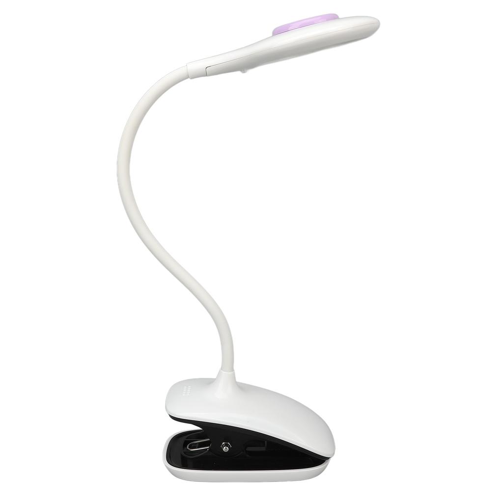 Nail Gel Dryer Light 360 Degrees Rotating 9pcs Light Chips 60s Timing Clip On Nail Polish Curing Lamp