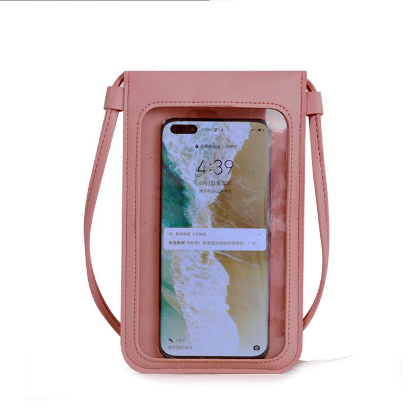 Mini Crossbody Bags for Women PU Leather Shoulder Purses and Handbags for Girls Ladies Phone Simple Solid Bag