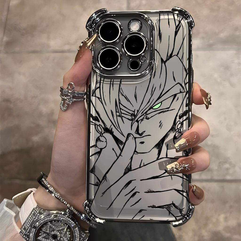 Line Cool Anime Kakarottoes Hot Plating Phone Case For IPhone 17 17e 16e 16 15 14 13 12 11 Pro Max X XR XSMax 7 8 Mini Air Plus