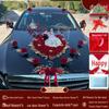 Wedding Car Decoration Set: Main & Second Car Flowers