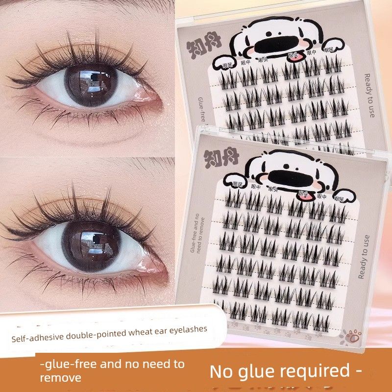 Li Jiaqi Recommends the New Glue-Free Self-Adhesive False Eyelashes, Natural and Realistic Baby Straight Sunflower Style, Reusable