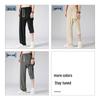 MiiOW Men's Ice Silk Loose Straight-Leg Casual Pants