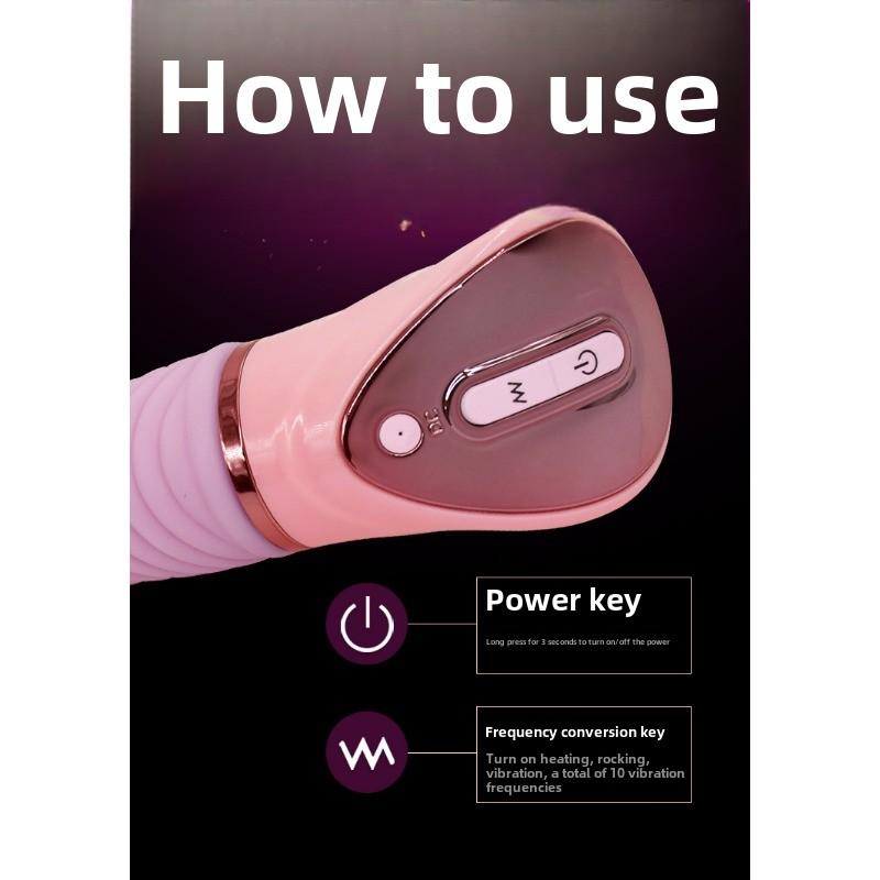 Tongue Licker Heated Female Masturbator Clitoral Stimulation Flirting Massage Vibrator Sex Toys