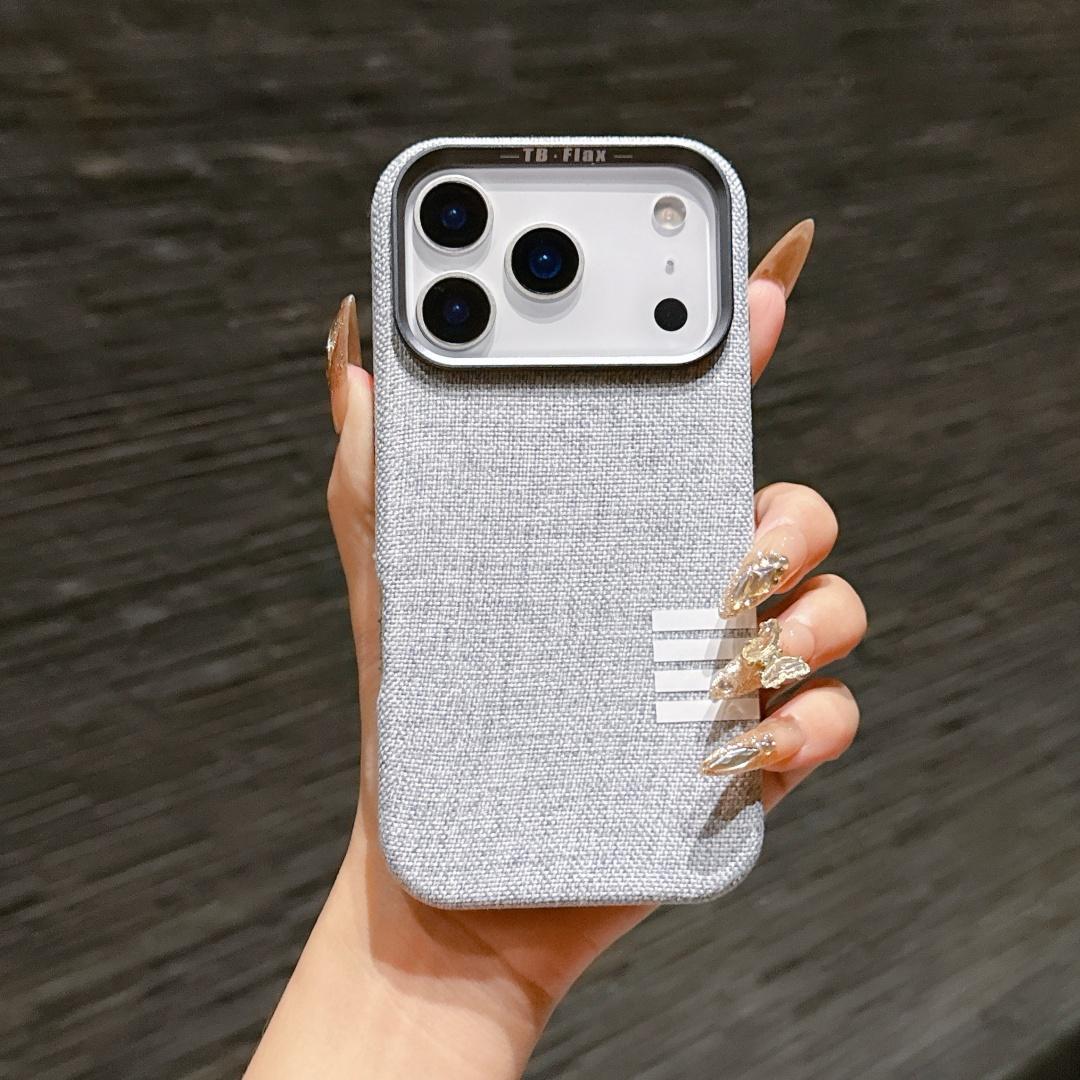 

For iPhone 17 Air 17 Pro Max Magsafe Case Protective Inner with Fabric Mobile Phone Back Cover iPhone17 Pro