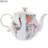 Fairy Crane Flower Pattern Ceramic Teapot Set Teacup Saucer Painted Gold-plated Coffee Cup Afternoon Tea Milk Fruit Juice Mugs