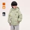 Boys' Hooded Dinosaur Down Jacket