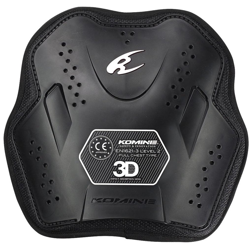 Komine (KOMINE) Motorcycle Protector CE Level 2 Inner Chest Armor Black SK-807 1118 CE Standard Level 2 Protector