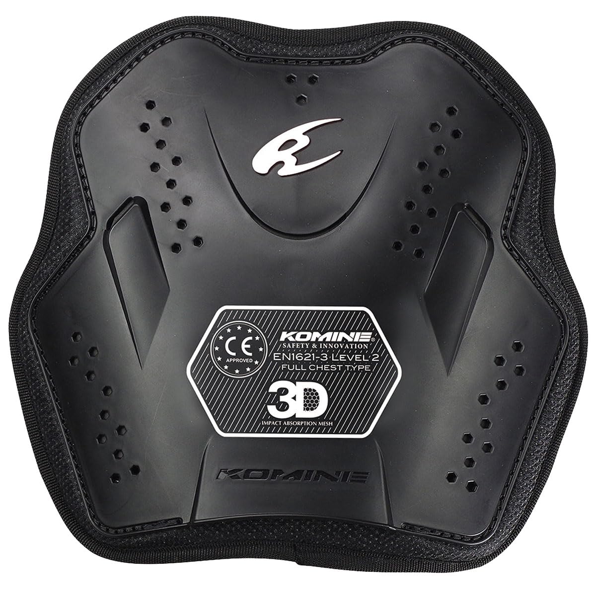 Komine (KOMINE) Motorcycle Protector CE Level 2 Inner Chest Armor Black SK-807 1118 CE Standard Level 2 Protector