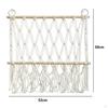 Stuffed Animals Net Hand Woven Hammock Mesh Soft Organizing Cotton Rope Organizer Holder for Boys