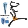 Alto Sax Stand Set Metal Holder Rack Saxophone Cleaning Kit Portable Saxophones Accessories