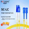 Boyang Telecom-Grade Single-Mode Fiber Optic Patch Cord