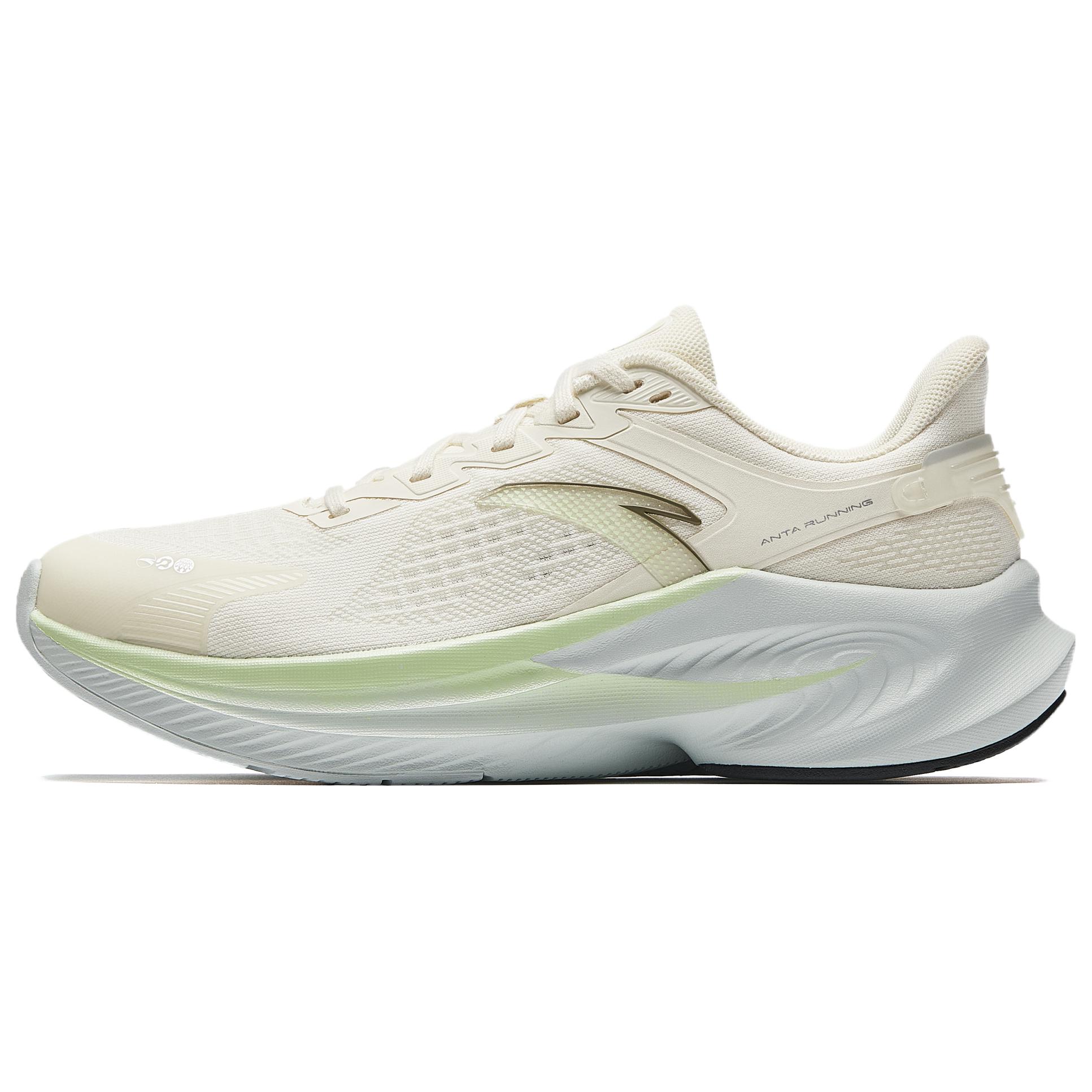

Anta Comfortable Shock Absorbing Wear Resistant Low Top Casual Running Shoes Women sneaker Beige 922515511-9 35.5