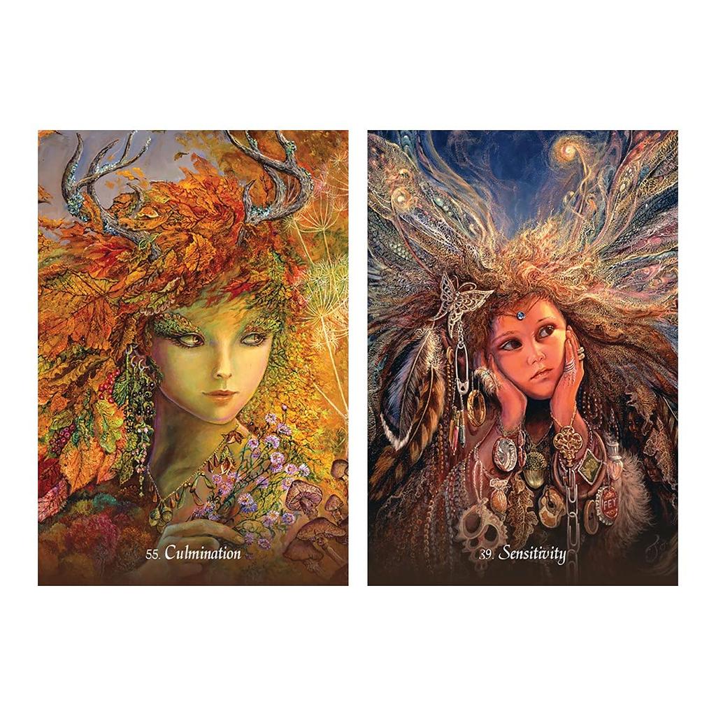 Kancharo Oracle Cards, 55-Card Set, Tarot Card Reading [Gratit Oracle], Includes Japanese Oracle Card Basic Instructions & Pouch (Authentic)