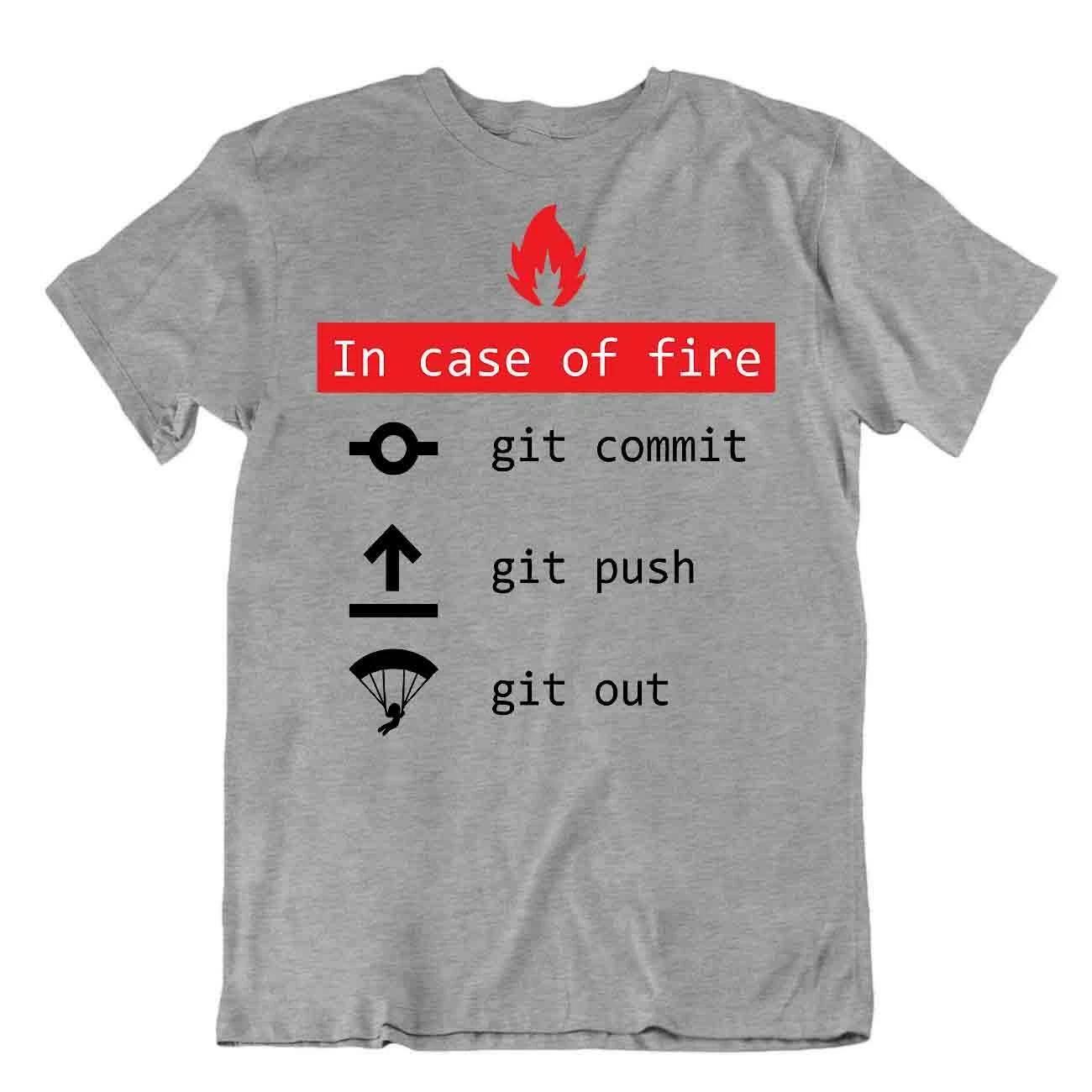 Fire Code Tasks Tshirt Programmer T-Shirt Funny Geek Tee T Shirt 2XL
