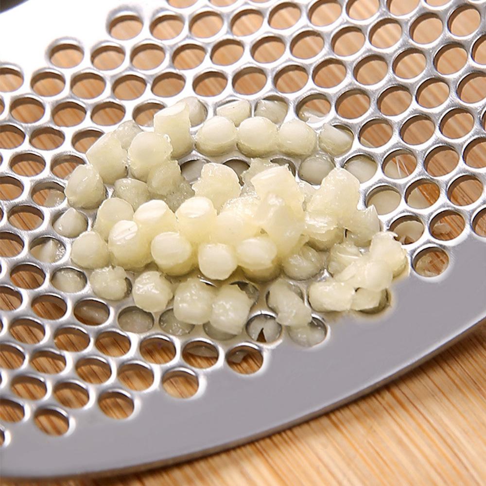 Stainless Steel Garlic Press Manual Garlic Press Device Kitchen Press Squeezer Ginger Garlic Tools Kitchen Accessories