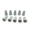 10 Stück Dental Speichelzieher Schwache Absaugung Starke Absaugung Gummi-Klickspitzen-Adapter Ersatz