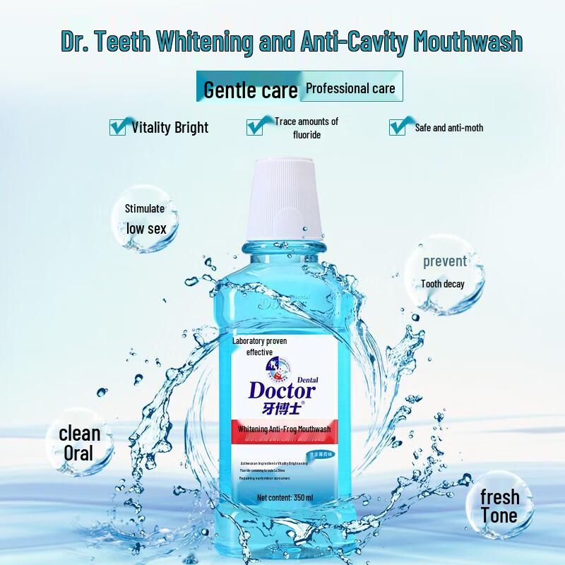 Dr. Tooth Fresh Mint Whitening & Cavity Repair Mouthwash