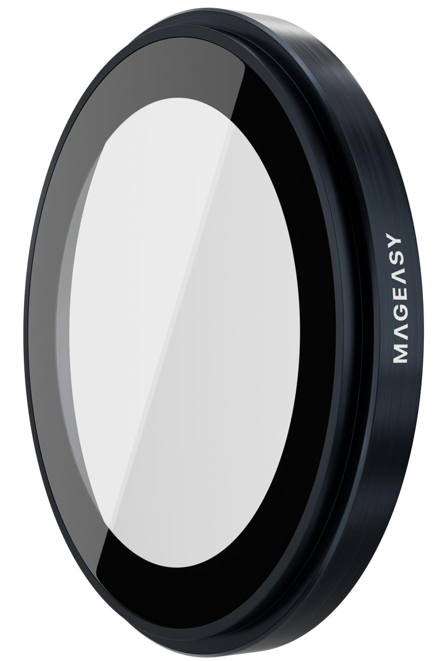 

Защитная пленка для камеры, совместимая с iPhone 16 и iPhone 16 Plus, защита от отпечатков пальцев и царапин, крышка объектива камеры, алюминий, высокая светопропускаемость, сапфир чёрный