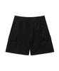 CONNECT KINLOCH Elastic Cargo Half Pants (Black)