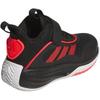 Adidas OwnTheGame Mid top Children's Basketball Shoes Black Red Kids' Sneakers JQ7939
