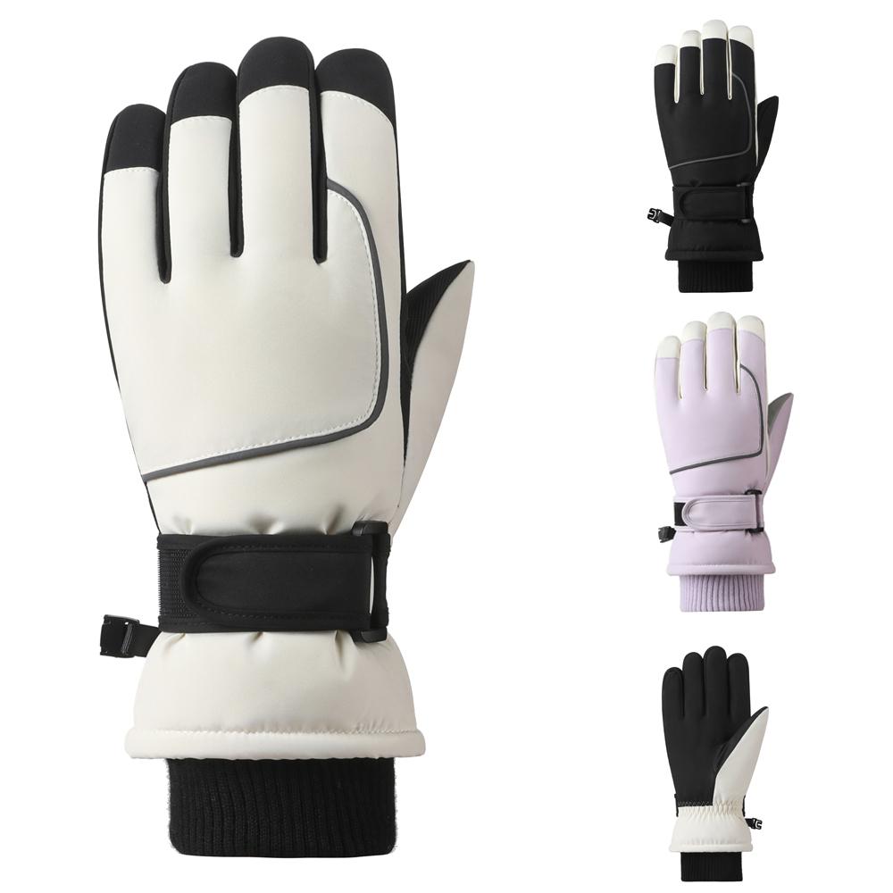 Winter Gloves Fit For Men Women, Waterproof Thermal Snow Ski Gloves Outdoor - Work, Hiking, Skiing, Running, Biking, Riding Glove