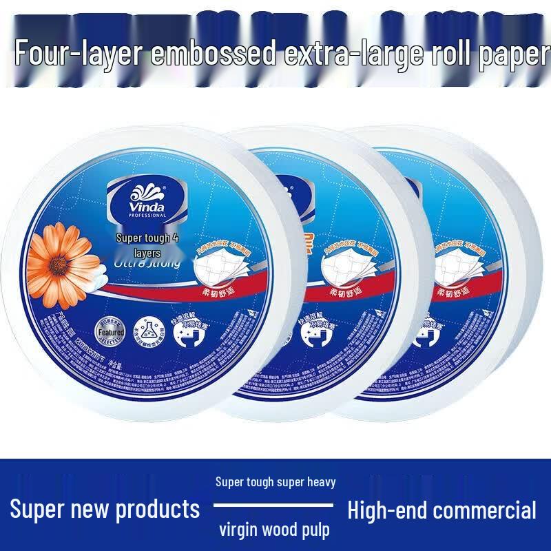 Vinda Super Tough 4-Ply Toilet Paper