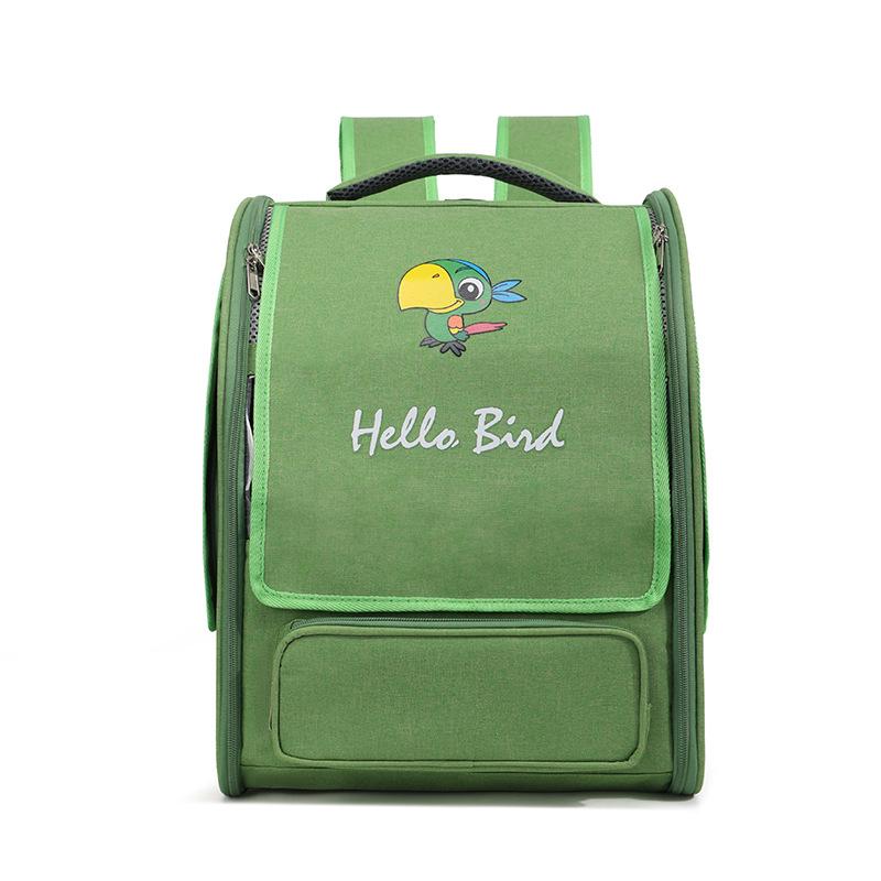 

Portable Pet Bird Bag To Go Backpack Parrot Pigeon Rabbit Polyester Outdoor Large Capacity Portable Pet Bag Journey Accessories