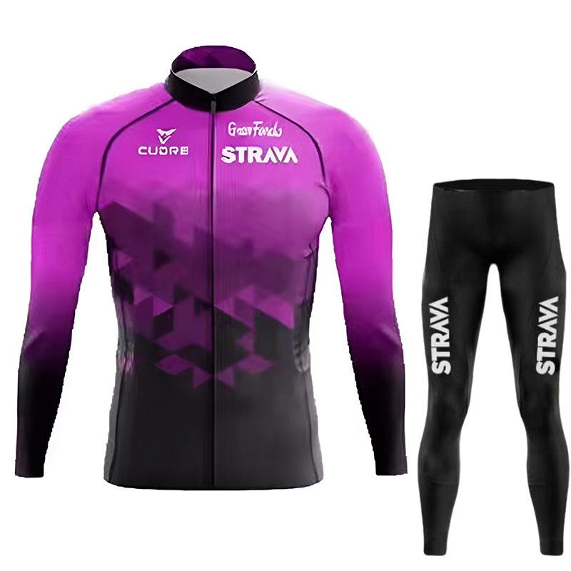 2026 Long-sleeved Cycling Suit, Quick-drying Road Bike Long-sleeved Cycling Suit.