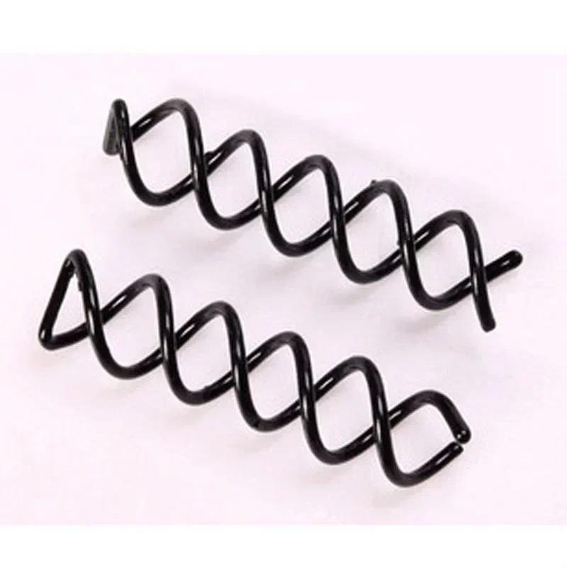 10 Stück Einfache Spiralförmige Haarspange Fixierter Lockenwickler für Brautkopfschmuck Frisurwerkzeug Mädchen Minimalistisch Personalisierte Styling-Accessoires