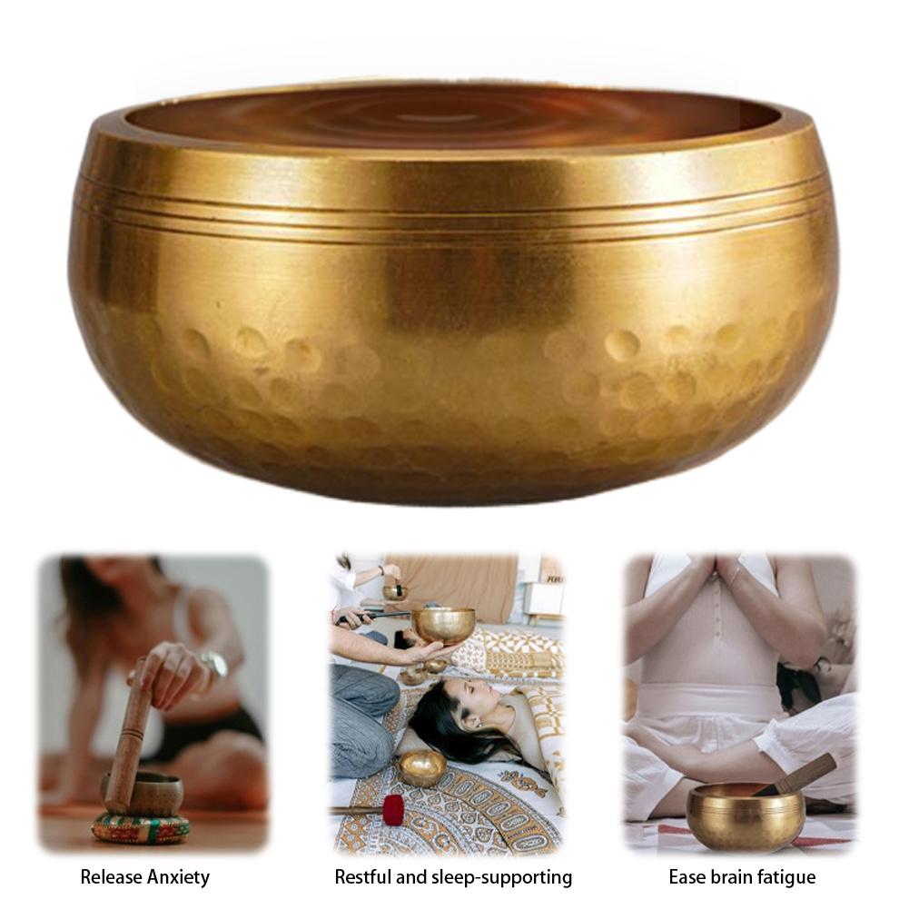 Meditation Sound Bowl Meditation Singing Bowl Yoga Meditation Chanting Bowl Unique Spiritual Gifts for Women and Men
