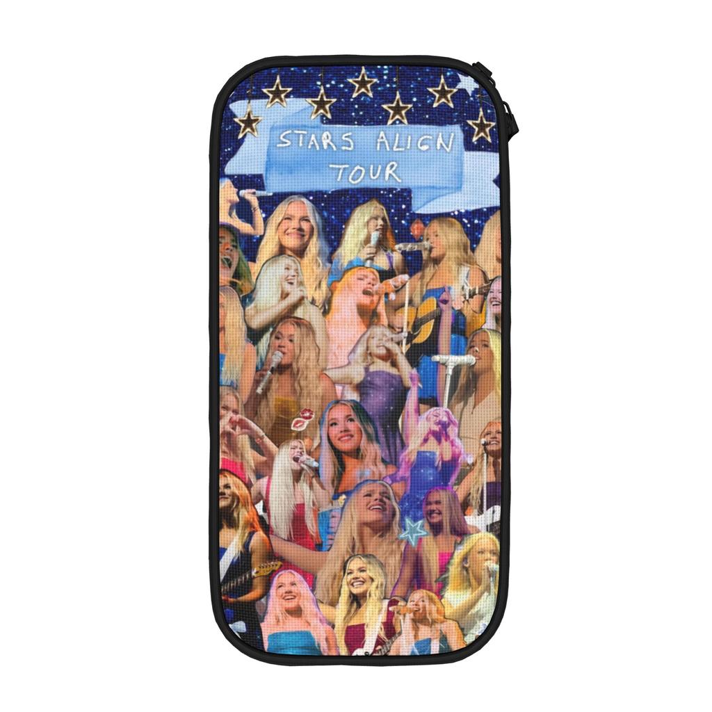 Freya Skye Stars Align Tour 2026 Pen Box Double Layer Large-capacity School Accessories Pencil Bag Amazing Gift