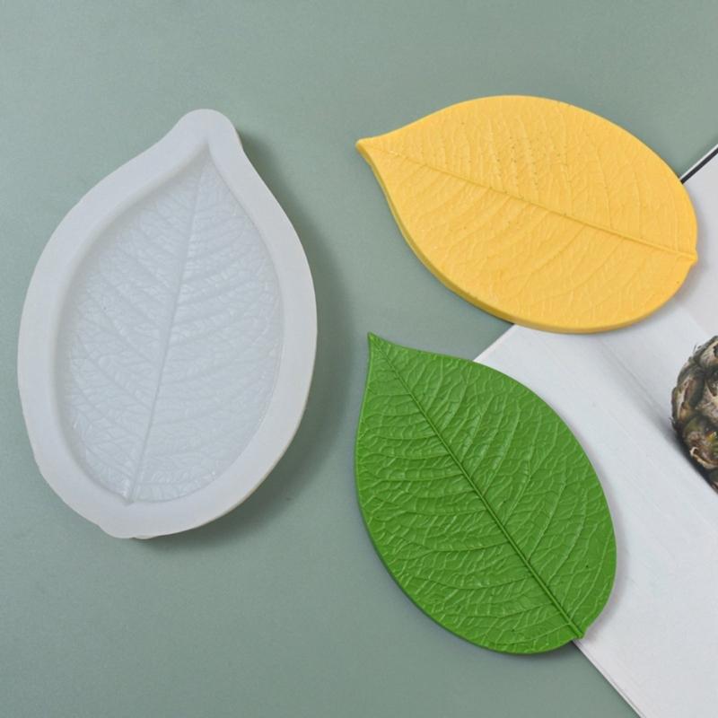 Leaves Shape Silicone Mold Cake Decorating Tool for Cake Chocolate Resin Soap and Candle Making Versatile Baking Tool