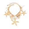 Imitation Pearl Beach Shell Waistband Adjustable Women's Necklace Shell Starfish Waist Chain  Women