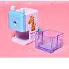 Hot Sale Hand-cranked Pencil Sharpener Student Stationery Pencil Sharpener Artifact Cute Cartoon Pattern Pencil Sharpener