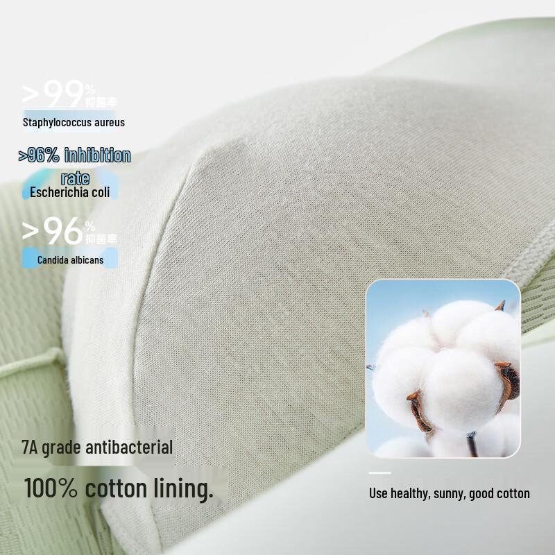 Dingguagua Men's 7A Antibacterial Ice Silk Underwear 3-Pack