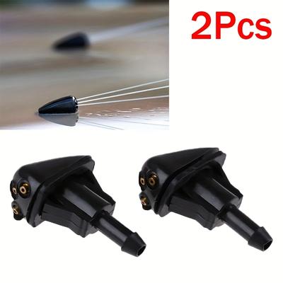 2 szt. dysz spryskiwaczy przedniej szyby ABS dla Hyundai, dla Kia Wodoodporne Idealne do Sonata, Elantra, Optima, Amanti, Sorento, Dysze spryskiwaczy przedniej szyby