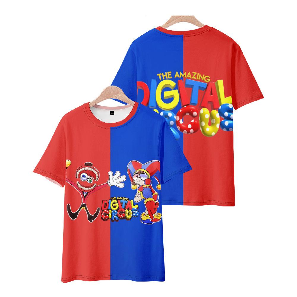 Lustiges The Amazing Digital Circus Anime T-Shirt Cooles Herren-T-Shirt O-Ausschnitt Casual Unisex Streetwear Fashion T-Shirt Camisetas Ropa Hombre