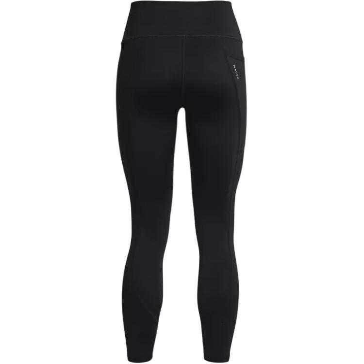 Under Armour FW22 Solid Color Fitted Three-Quarter Tights Women Bottoms Black 1373932-001