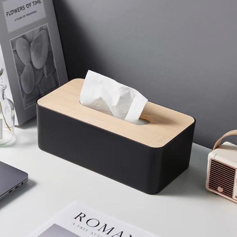 Simple Desktop Tissue Box, Home Restaurant Coffee Table, Remote Control, Separated Tissue Box