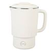 Reise-Wasserkocher 600 ml Fassungsvermögen 600 W Schnelles Erhitzen Edelstahl Tragbarer Heißwasserkocher