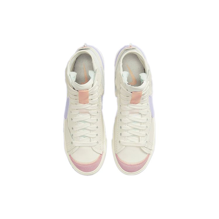 Nike Unisex tenisky Blazer Mid 77 Jumbo Glaze Powder Krémová Plachetnicová Bílá DO8909-167