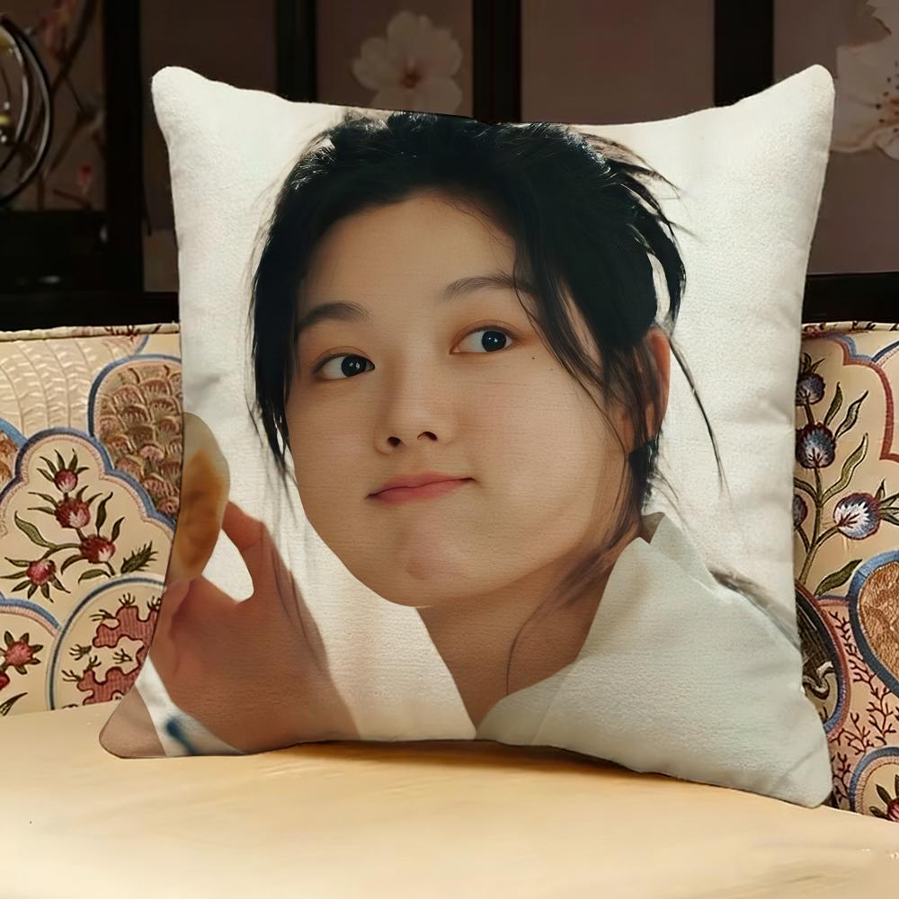 Kim Y-yoo-jung Actor Pillow Case Pillowcase, Double-sided Printed, Sofa Cushion, Bedroom Headboard Pillow