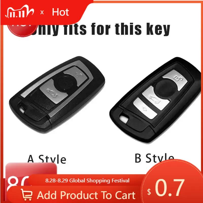 Car Sticker Hot 2025 Metal Car Key Case Cover for BMW 520 F10 F30 F18 118i 320i 1 3 5 7 Series X3 F25 X4 M3 M5 Keychain Bag Shel
