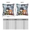 Raphtalia S-Shield Hero TRotSH Pillow Case  Cute Funny Pillow Cover Design Pillowcases For Sofa Couch Bed Living Room