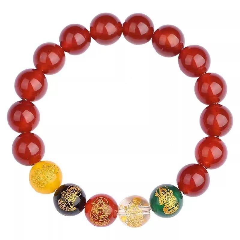 Bracelets For Men In Natural Stones Diameter 8mm High Quality Materials Birthday