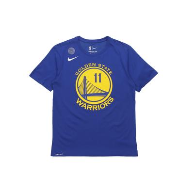 Tričko s krátkým rukávem Golden State Warriors Dri-Fit NBA s Klayem Thompsonem Pánské topy Modré 870775-498