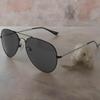 Women's and Men's Summer Vacation Thin Steel Sunglasses