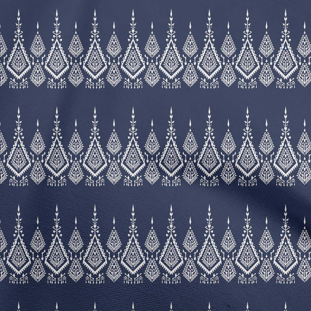 oneOone Cotton Flex Aqua Blue Fabric Block Dress Material Fabric Print Fabric By The Yard 40 Inch