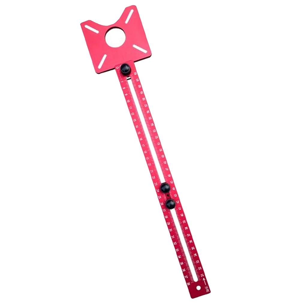 3 in 1 Router Milling Groove Bracket Removable Aluminum Alloy Base Circular Hole Slotting Locating T