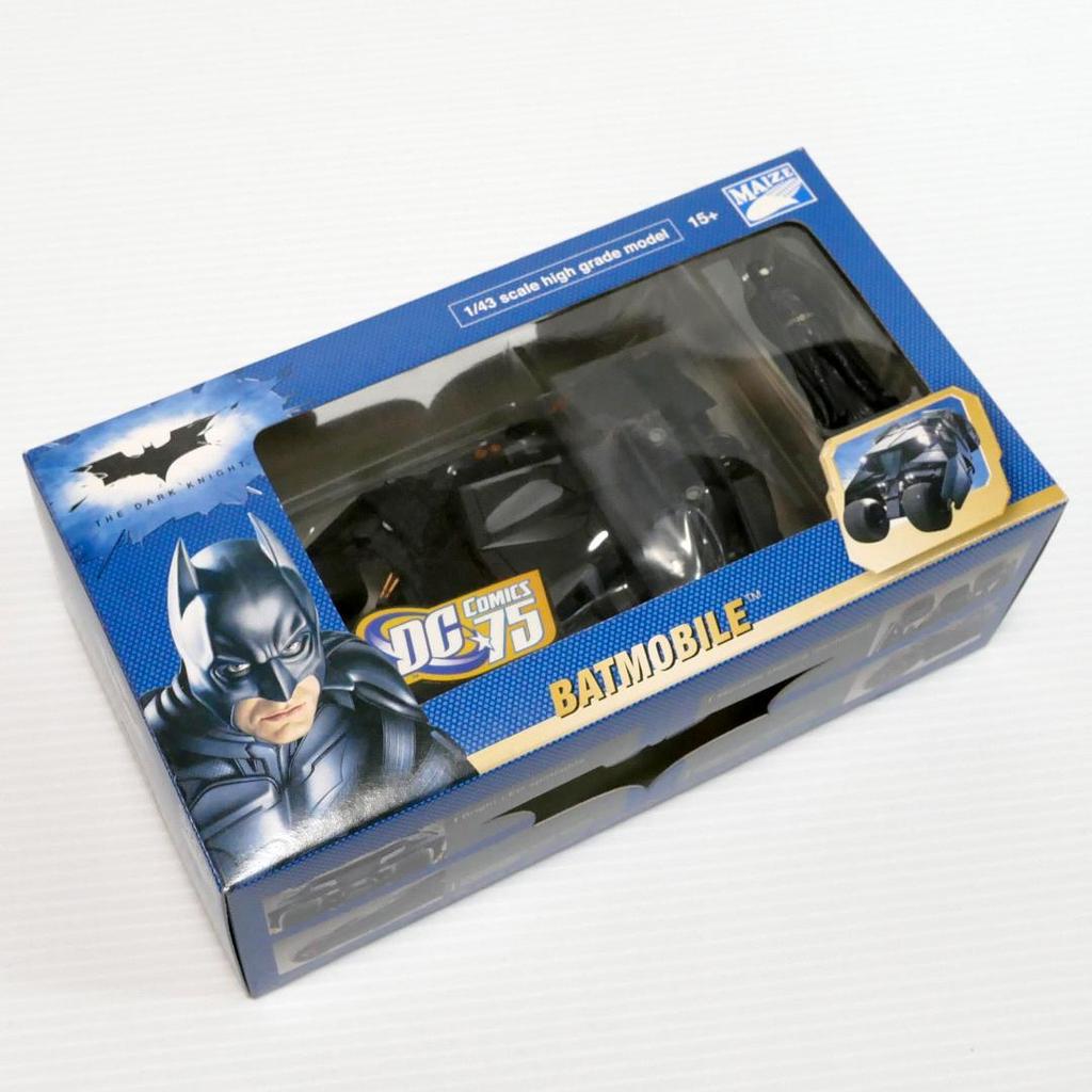 [USED] "The Dark Knight" Batmobile 1/43 scale by MAIZE